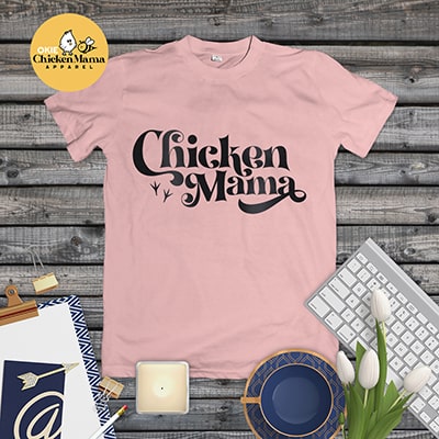 Floral Chicken Mama Shirt, Chicken Shirt